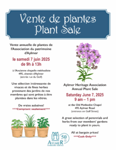 APA Vente de plantes 2025 dépliant